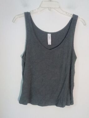 Auden Sleep Tank Small New NWOT Gray Stretch Super Soft